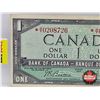 Image 2 : Canada $1 Bill 1954 *Replacement : Beattie/Rasminsky # *HY0208726