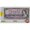 Image 1 : Canada $10 Bill 1954 *Replacement : Beattie/Rasminsky # *BD0414680