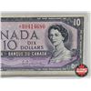 Image 3 : Canada $10 Bill 1954 *Replacement : Beattie/Rasminsky # *BD0414680