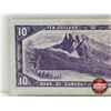 Image 5 : Canada $10 Bill 1954 *Replacement : Beattie/Rasminsky # *BD0414680