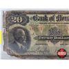 Image 2 : Bank of Montreal $20 Bill 1923 : Williams-Taylor/Meredith  #485955