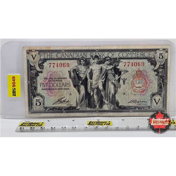 The Canadian Bank of Commerce $5 Bill 1935 : Aird/Logan #774069