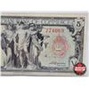 Image 3 : The Canadian Bank of Commerce $5 Bill 1935 : Aird/Logan #774069
