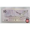 Image 8 : Canada Bills "Bird Series" (3) "X" Replacements : - 1986 $2 Bill : Thiessen/Crow #EBX3182507 - 1986 
