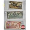 Image 2 : Canada Bills Collector Combo (6) : - 1900 Twenty Five Cent "Shinplaster" : Boville - 1937 $1 : Gordo