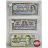 Image 3 : Canada Bills Collector Combo (6) : - 1900 Twenty Five Cent "Shinplaster" : Boville - 1937 $1 : Gordo