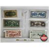 Image 4 : Canada Bills Collector Combo (6) : - 1900 Twenty Five Cent "Shinplaster" : Boville - 1937 $1 : Gordo