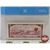 Image 5 : Canada $2 Bill 1954 *Replacement : Bouey/Rasminsky # *AG0372189 (CCCS Cert : VF-20 : Very-Fine : Rep