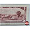 Image 8 : Canada $2 Bill 1954 *Replacement : Bouey/Rasminsky # *AG0372189 (CCCS Cert : VF-20 : Very-Fine : Rep