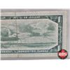 Image 8 : Canada $1 Bill 1954 *Replacement : Beattie/Rasminsky # *BM0298607 (CCCS Cert : VF-20 : Very-Fine : R