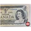 Image 4 : Canada $1 Bill 1973 *Replacement : Lawson/Bouey # *FV6355048 (CCCS Cert : F-15 : Fine : Replacement)