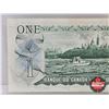 Image 7 : Canada $1 Bill 1973 *Replacement : Lawson/Bouey # *FV6477395 (CCCS Cert : AU-55: Almost Uncirculated