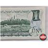 Image 8 : Canada $1 Bill 1973 *Replacement : Lawson/Bouey # *FV6477395 (CCCS Cert : AU-55: Almost Uncirculated