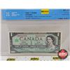 Image 1 : Canada $1 Bill 1967 *Replacement : Beattie/Rasminsky # *BM1211518 (CCCS Cert : VF-25 : Very-Fine : R