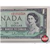 Image 4 : Canada $1 Bill 1967 *Replacement : Beattie/Rasminsky # *BM1211518 (CCCS Cert : VF-25 : Very-Fine : R