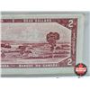 Image 8 : Canada $2 Bill 1954 : Lawson/Bouey #RG2909979 (CCCS Cert : VF-20 : Very-Fine)