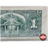 Image 8 : Bank of Canada $1 Bill 1937 : Coyne/Towers #AN2353425 (CCCS Cert : VF-20 : Very-Fine)