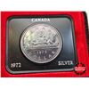 Image 3 : RCM Canada Silver Dollar 1972 (Black Case)