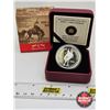 Image 1 : RCM Canada 2012 Limited Edition Fine Silver Dollar : Calgary Stampede 100 Years (COA #4961 : 99.99%)