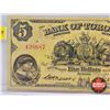 Image 2 : The Bank of Toronto 1937 $5 Bill : Marsh/Lamb #438687
