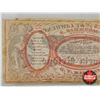 Image 5 : CANADA Montreal : The Banks of the St. Lawrence : Victoria Bridge : 50 : Railway Advertising Scrip N