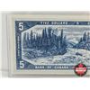 Image 5 : Canada $5 Bill 1954 : Bouey/Rasminsky #TX2624414