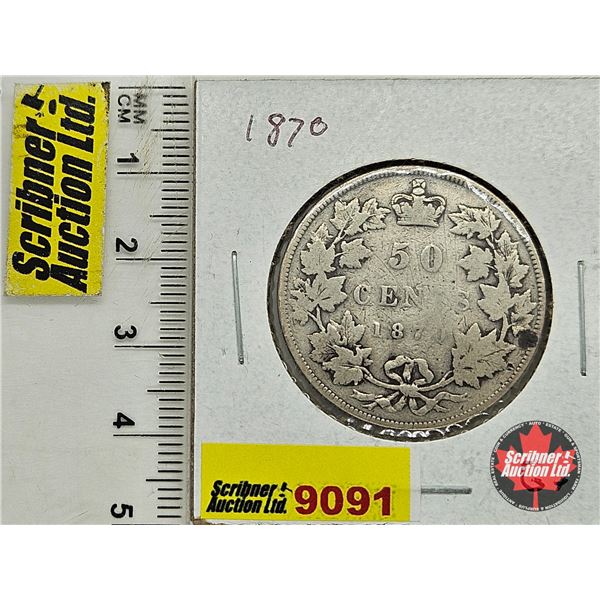 Canada Fifty Cent 1870