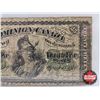 Image 3 : Dominion of Canada 1870 Twenty Five Cent "Shinplaster" : Dickinson/Harington (Series "Plain")