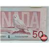 Image 6 : Canada $50 Bill 1988 "Bird Series" : Thiessen/Crow #FHD5646989