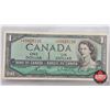 Image 2 : Canada 1954 Coin/Bill Collector Combo (5) : - $1 Bill *Replacement : Bouey/Rasminsky # *CF0828199 - 