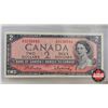 Image 4 : Canada 1954 Coin/Bill Collector Combo (5) : - $1 Bill *Replacement : Bouey/Rasminsky # *CF0828199 - 