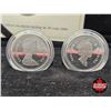 Image 3 : RCM Canada 2004 : 50-Cent Sterling Silver Coin Set (Four Effigy's) (COA #8296 : 92.5%)