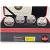 Image 5 : RCM Canada 2004 : 50-Cent Sterling Silver Coin Set (Four Effigy's) (COA #8296 : 92.5%)