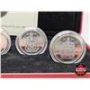 Image 7 : RCM Canada 2004 : 50-Cent Sterling Silver Coin Set (Four Effigy's) (COA #8296 : 92.5%)