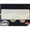 Image 8 : RCM Canada 2004 Fine Silver 4-Coin Set : The Arctic Fox One Ounce ; 1/2 Ounce 1/4 Ounce; 1/10 Ounce 