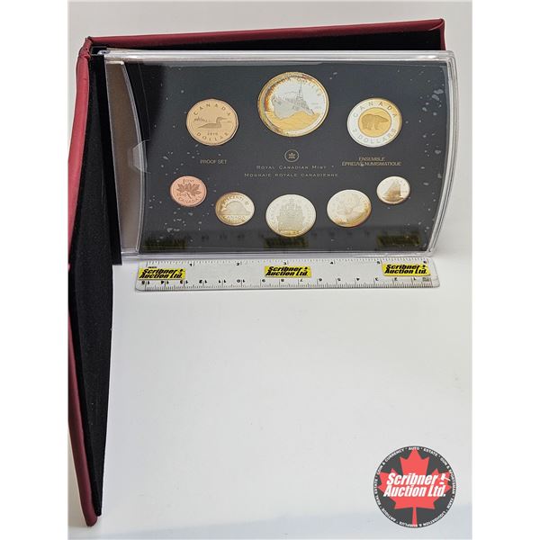 RCM Canada 2010 Proof 8-Coin Set (COA #24144) (No Box)
