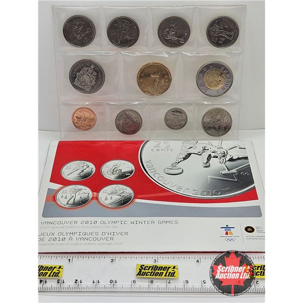 RCM Canada 2007 Special Edition Uncirculated 11-Coin Set : Vancouver 2010 Olympic Winter Games