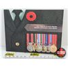 Image 1 : RCM Canada Pay Tribute to Our Heroes : Remembrance Day 2010 ~ 25-Cent Poppy Circulation Coin ~ Posta