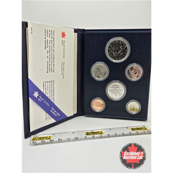 RCM Canada 1981 Specimen 6-Coin Set (COA) (No Box)