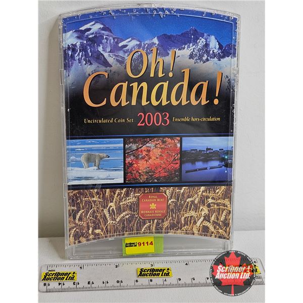 RCM Canada 2003 Uncirculated Coin Set : Oh! Canada!
