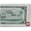 Image 8 : Canada $1 Bill 1954 : Beattie/Rasminsky GN6732086 (CCCS Cert : AU-55 : Almost Uncirculated)