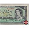 Image 4 : Canada $1 Bill 1967 : Beattie/Rasminsky #MP1640586 (CCCS Cert : VF-20 : Very Fine : Short Run)