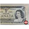 Image 4 : Canada $1 Bill 1973 *Replacement : Lawson/Bouey # *FN3428631 (CCCS Cert : VF-20 : Very-Fine : Replac