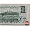Image 8 : Canada $1 Bill 1973 *Replacement : Lawson/Bouey # *FN3428631 (CCCS Cert : VF-20 : Very-Fine : Replac
