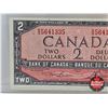 Image 3 : Canada $2 Bill 1954 : Lawson/Bouey #RG5641335 (CCCS Cert : EF-45 : Extra-Fine)