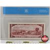Image 5 : Canada $2 Bill 1954 : Lawson/Bouey #RG5641335 (CCCS Cert : EF-45 : Extra-Fine)