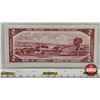 Image 6 : Canada $2 Bill 1954 : Lawson/Bouey #RG5641335 (CCCS Cert : EF-45 : Extra-Fine)