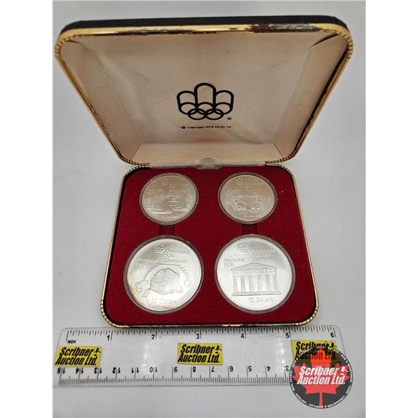 RCM Olympic Coin Proof Set : Series II Olympic Coins : Ancient Olympic Motifs : (Copyright 1972 COJO