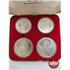 Image 3 : RCM Olympic Coin Proof Set : Series II Olympic Coins : Ancient Olympic Motifs : (Copyright 1972 COJO