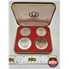 Image 1 : RCM Olympic Coin Proof Set : Series III Olympic Coins : Early Canadian Sports : (Copyright 1972 COJO